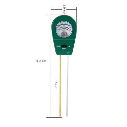  Soil Moisture Meter 3 in 1 Moisture/Fertility/pH