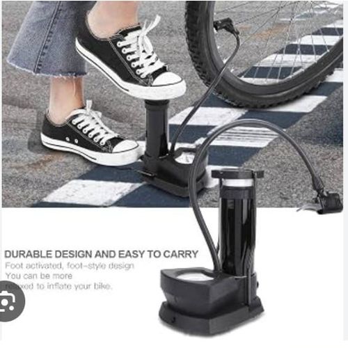 AD Portable Foot Pump - Multicolour - image 2