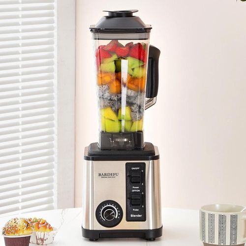 SILVER CREST LM-High-end Quality 3 In 1 Stainless Steel High-power 3L Blender - Silver Black - image 2