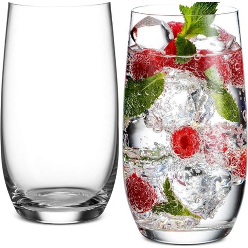 Ghani 4pc white colour glass cup - image 2