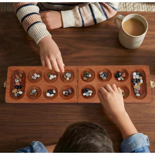 Generic Mancala Board Game, Portable Strategy Game, Mancala Strategy Board Game, Educational Toy - image 6