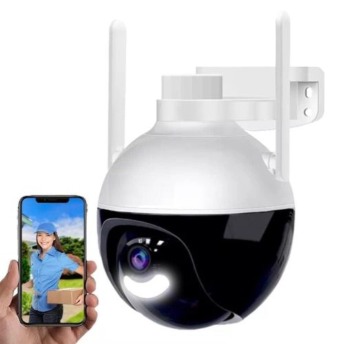 product_image_name-Generic-4MP ICSee wireless Dome CCTV camera - White/Black-1