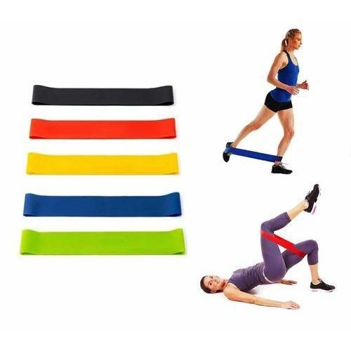 Generic 5 Pieces Exercise Resistance Belt Multicolour