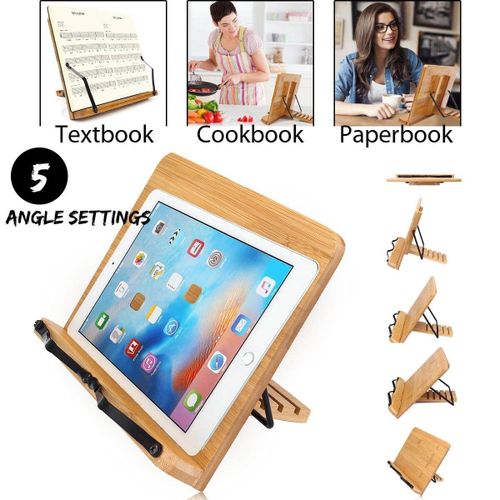 [O-101] NICE Book Stand Bible Wooden Reading Holder Desk bookstands Portable