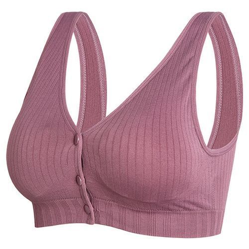 Cotton Nursing Bra Breathable Breastfeeding Bras for Women Maternity Bra  Plus Big Size Easy Feeding Bra