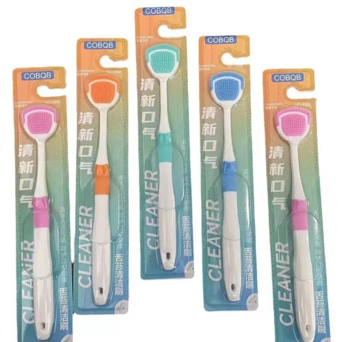 product_image_name-Generic-Tongue Scraper and Cleaning Brush- 1pc-5
