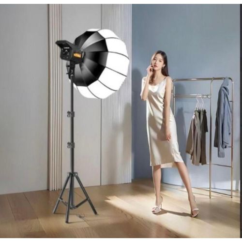Generic Professional Studio Continuous Light with Lantern Softbox & Adjustable Stand white/ Black - image 3
