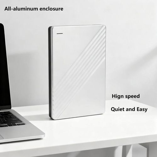 Generic 1TB 2.5" Silver USB 3.0 Plug & Play Portable External Mechanical HDD for PC Laptop - image 3