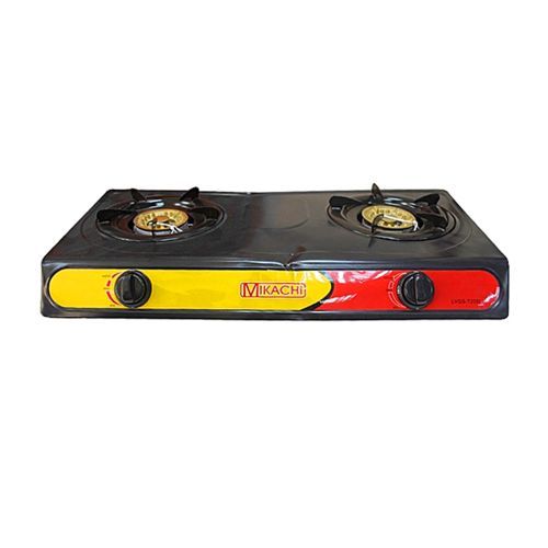 Shop Mikachi 2051 Table Top Gas Cooker 2 Burner Black Online Jumia