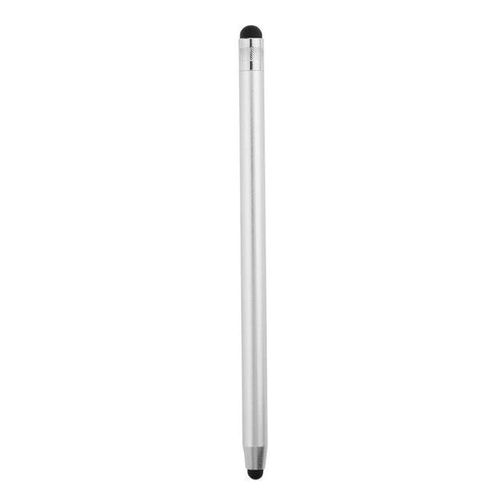 14cm Universal Pencil Double Dual Silicon Head Touch Capacitive Screen  Stylus Caneta Capacitiva Pen For Ipad Tablet Smartphone