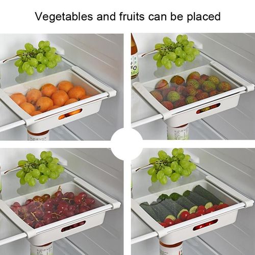 Generic Refrigerator Drawing Egg Fruit Vegetable Storage Box(26x18x5cm) - image 6