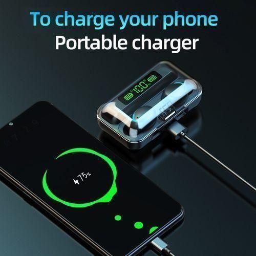 KIROTECH F9-5C High-Capacity Battery Touch-Control Bluetooth Earbuds - image 7