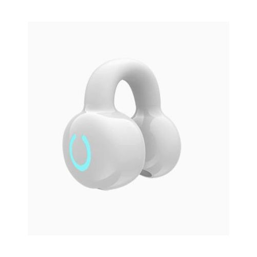 product_image_name-Generic-White - Wireless Clip-On Open Ear Stereo Earphone – External Sound Sports Headset – Bluetooth-1