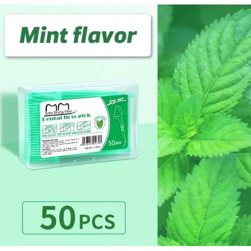 Try Me 50Piece Fruit-Flavored Dental Floss Picks - Multi Flavoured - image 3