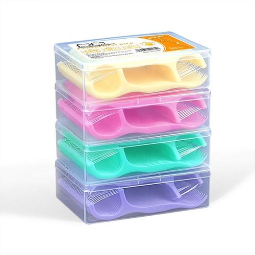 Try Me 50Piece Fruit-Flavored Dental Floss Picks - Multi Flavoured - image 7