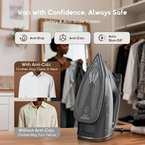 Oraimo SteamCore 2500W LED Display Electric Iron - image 7