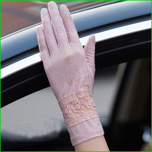 Shop Generic Summer Sunscreen Gloves Women Spring Lace Stretch
