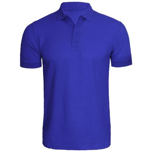 Shop White Label Short Sleeve Polo Shirt - Royal Blue Online | Jumia Ghana