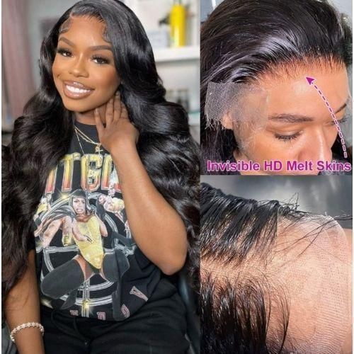 product_image_name-Generic-Deep Wave Frontal Wig For Women, Curly Wig With Closure-2