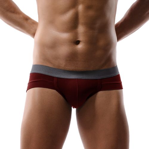 Shop Generic Sexy Men's Briefs Underwear Push Up Modal Man Breathable Pouch  Underpants Male Shorts Cueca Calzoncillo Plus Size L-3XL-red Online