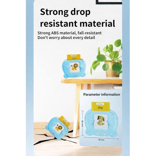 product_image_name-Generic-Card Machine with 255 learnning card（510 English Word） For Children's Early Education Educational Card Machine For Children Aged 0 To 8 Years Old English Enlightenment Card Machine Early Education Card Machine -5