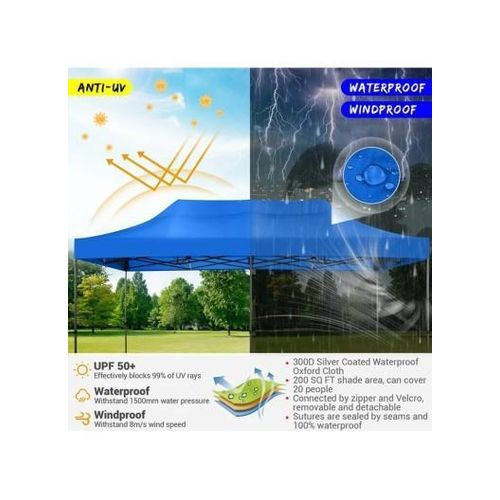 product_image_name-White Label-4-Tier Non-Woven Fabric Cloth Boxes Cabinet with Hanging Rail, Single Zipper Multi-Use Large Space Dustproof Cloth Boxes Cabinet with Side Pocket (W130 x D45 x H170)cm / (W51.2 x D17.7 x H66.9)inch - Black-1