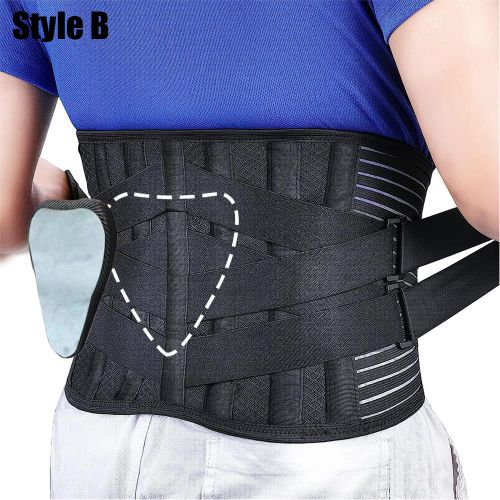 3-Belt Custom Waist Cincher with Lumbar Support