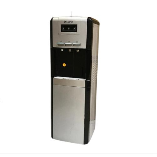 product_image_name-Vizio-Viz-8200S Hot and Cold Water Dispenser With Mini Refrigerator - Silver/Black-1