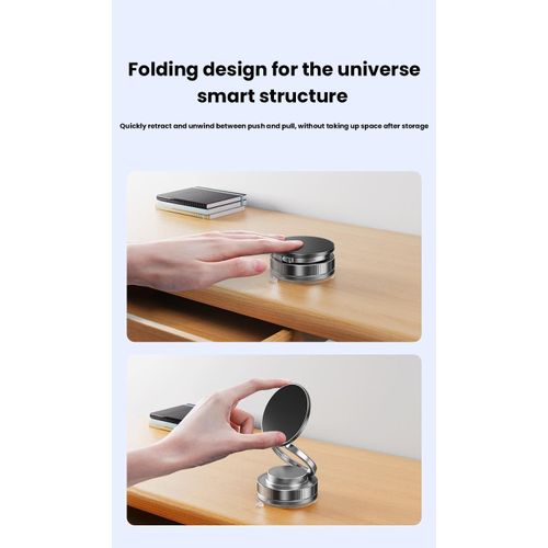 product_image_name-Generic-Magnetic Phone Holder, Phone Stands, Vacuum Adsorption Car Mount, 360° Rotating Compact Magnetic Bracket -8
