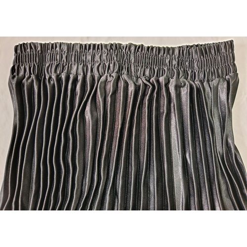 product_image_name-Fashion-Women's Vertical Fold High Grade Color Ding Half Skirt High Elastic Waist A-line Skirt-3