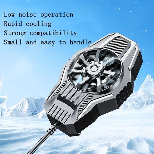 product_image_name-Generic-Phone Cooler, Cellphone Radiator With Cooling Fan-2