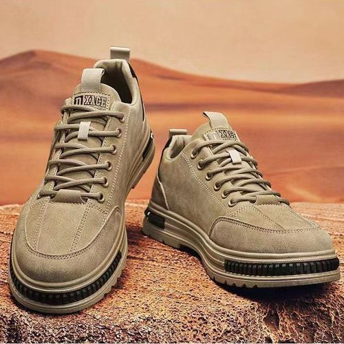 product_image_name-AIDAILU-Men's Sneakers Male Sport Shoes Casual All match Hiking - Brown - Brown - 44-3
