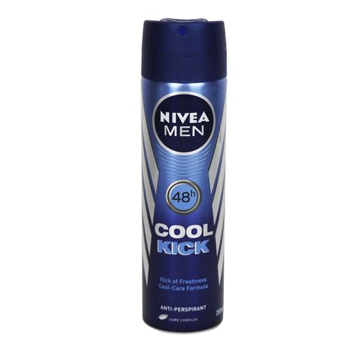 Shop Nivea Cool kick 48-Hour Anti-Perspirant Deodorant Spray - 250ml ...