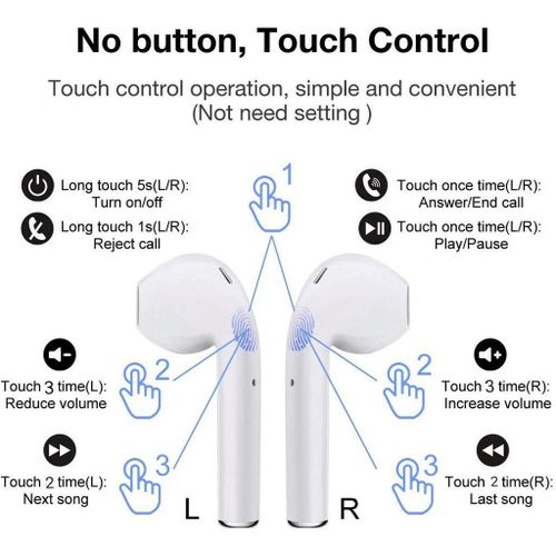 product_image_name-Besundy-Wireless Bluetooth Matte Sweatproof Earphones Noise Cancelling Earbuds Bluetooth Earphon5.0  Binaural Headset Touch Control Charging Case Included-7