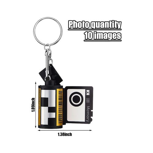 Shop 915 Generation 6Pcs Sublimation Camera Film Roll Keychain with Photo  Album Picture Custom Keychain Women Memory Birthday Scroll Gift Online