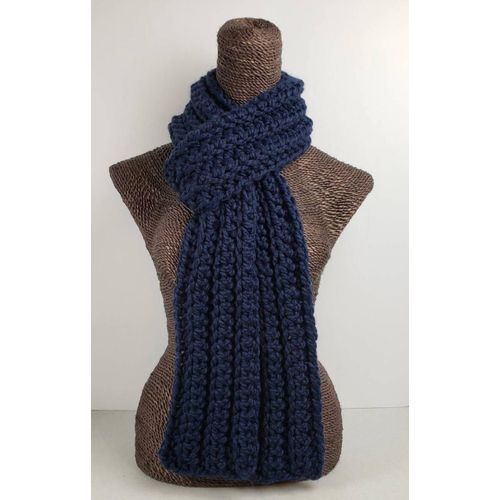 product_image_name-Generic-Unisex Knitted Chunky Scarf - Warm & Stylish-1