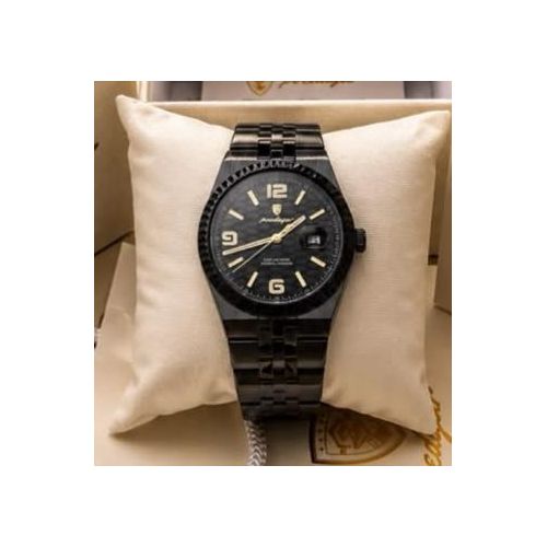 Generic Men's Analog Quartz Stainless Steel Wrist Watch – Black