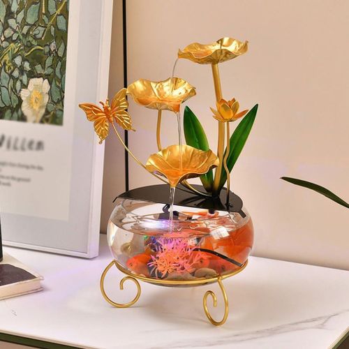Generic Luxurious and creative waterwheel fish tank ornaments - image 4