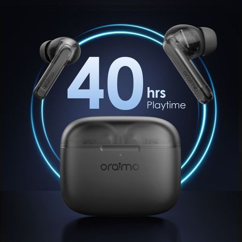 Oraimo FreePods Lite ENC True Wireless Earbuds - Black - image 2