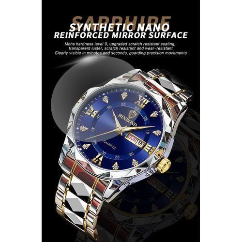 product_image_name-BINBOND-Men's Quartz Steel Band Watch With Waterproof Night Light And Anti Drop Glass Watch-silver-7