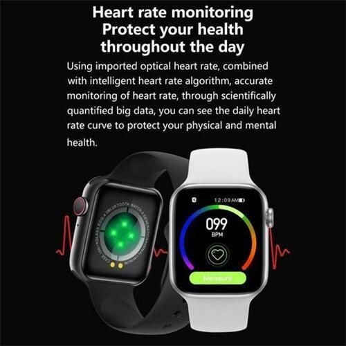 product_image_name-Generic-Full Touch Screen Smart Bluetooth Call Smartwatch - For Android and iOS - White-8