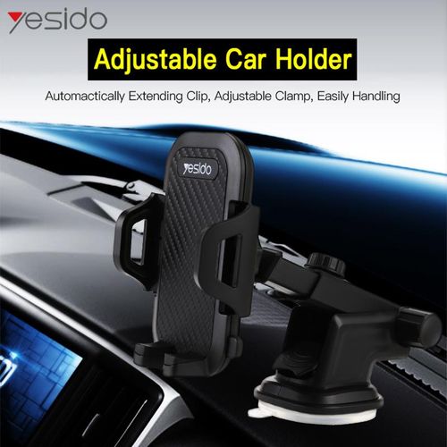 Shop Generic Yesido C23 Universal Car Phone Holder Stand Dashboard  Windshield GPS Car Mount Bracket Sucker Mobile Online