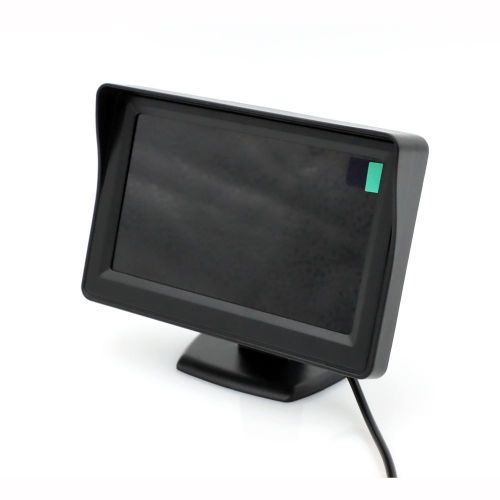 product_image_name-Generic-4.3-inch LCD screen +8 Night Vision Reversing camera for parking,Car Screen Wide-Angle Camera Spot Display HD  Reversing Image 4.3-Inch Car Display-4