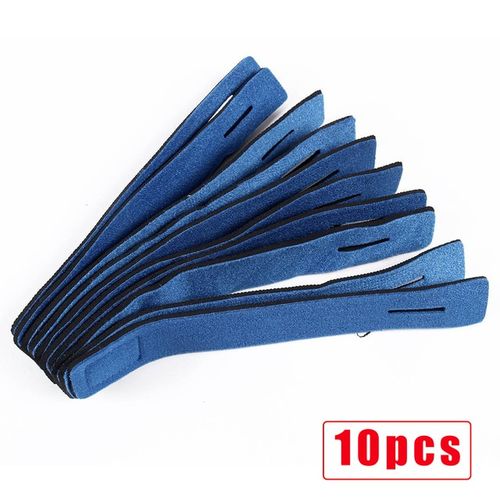 Shop Generic 10pcs Fishing Rod Tie Holder Strap Belt Elastic Wrap Band Pole  Holder Fastener Ties Outdoor Fishing Tools Accessories Online