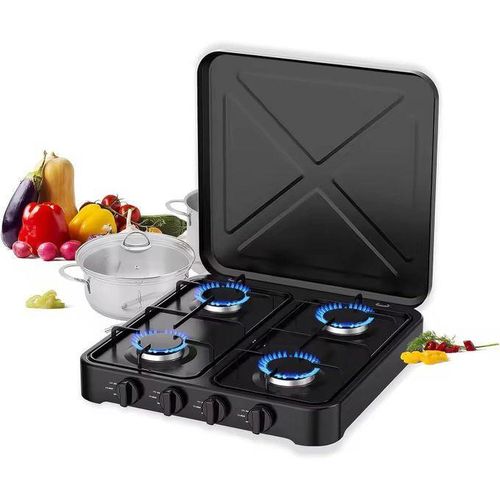 product_image_name-Generic-Table Top Gas Cooker - 4 Burner - Black-1