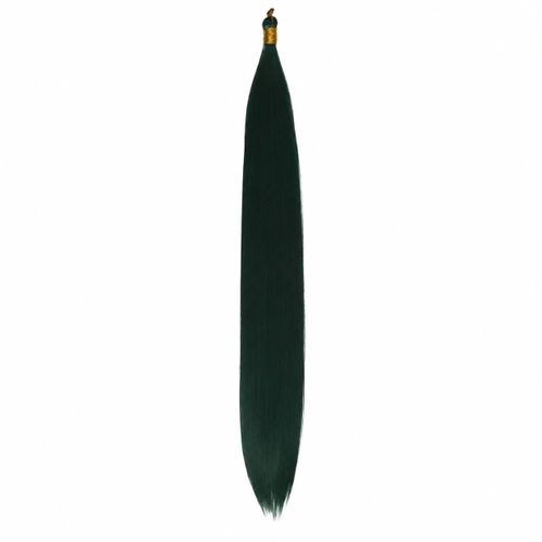 Generic 4x Bone Straight Hair Extension for braids-Nature Green