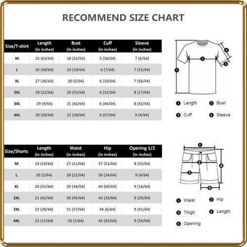 product_image_name-Fashion-Men's casual sports T-shirt + shorts set (two-piece)-3