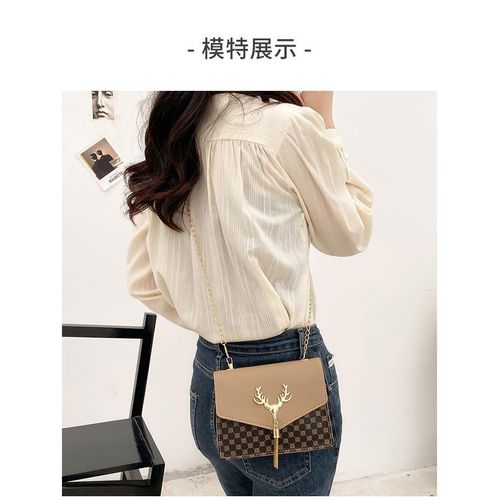 Fashion Women's Chain Clutch Bag, Elegant Evening Handbag with Decorative Pattern - image 7