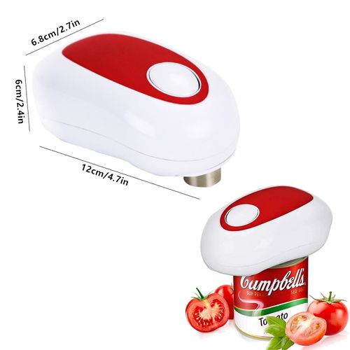 Electric Can Opener Kitchen Tools Mini One Touch Automatic Smooth Edges Can  Tin Touch No Sharp Edges Handheld Kitchen Bar Tool