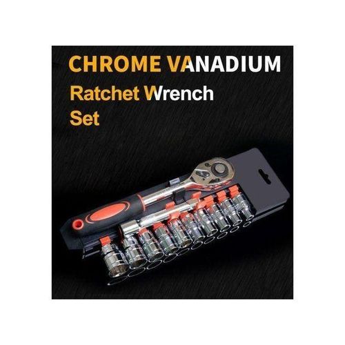 product_image_name-Generic-12-piece 1/4-inch drive socket wrench set Mechanical ratchet socket wrench-1